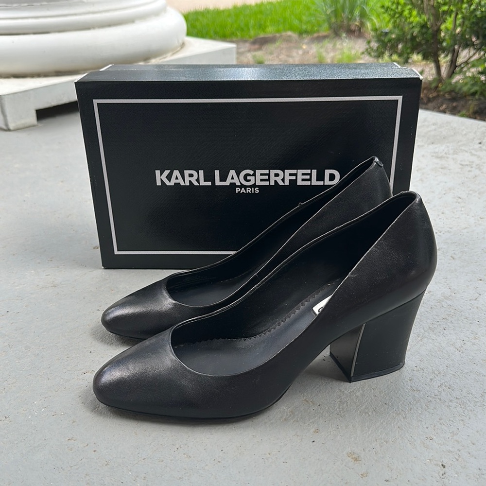 Karl Lagerfeld Sabrina Pumps 3 inch heels size 8